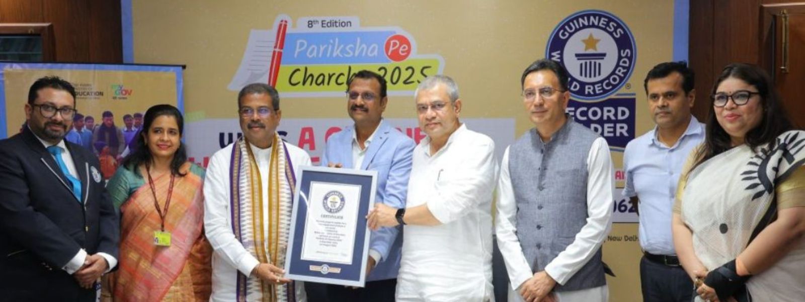 Modi’s ‘Pariksha Pe Charcha’ Sets Guinness Record
